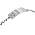 Silver Medical ID Bracelet - | Mali's Canadian Jewellery