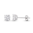 Sterling Silver CZ Birthstone Post Earrings- | Mali's Canadian Jewellery Sterling Silver CZ Birthstone Post Earrings- | Mali's Canadian Jewellery
