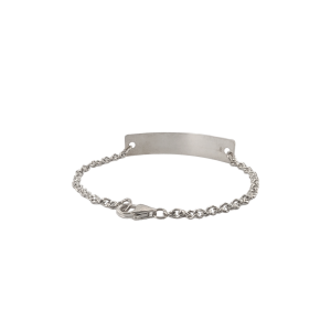 Silver Medical ID Bracelet - | Mali's Canadian Jewellery  Mali's  3  Metal Part: Sterling Silver  - Sterling Silver Medical ID A