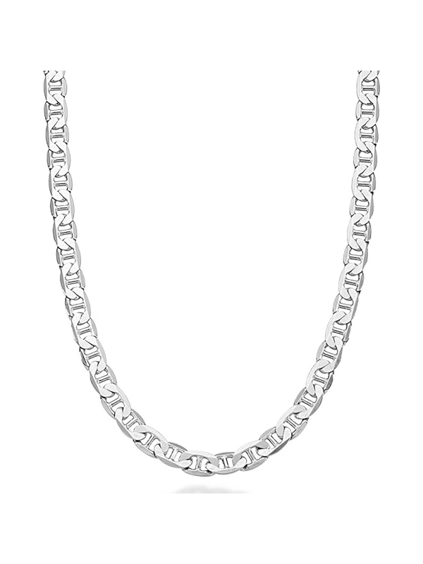 Mali's Sterling Silver Mariner Chain Necklace- Canadian Fine Jewellery  Mali's  1  Metal Part: Sterling Silver  - Mali's Sterlin