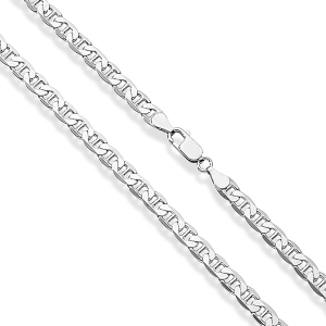 Mali's Sterling Silver Mariner Chain Necklace- Canadian Fine Jewellery  Mali's  2  Metal Part: Sterling Silver  - Mali's Sterlin