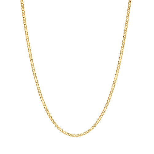 Mali's 14k Yellow Gold Mariner Chain Necklace