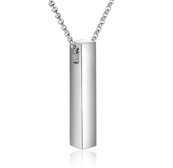 Sterling Silver Memorial Necklace