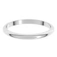 10K Gold Half Round Classic Wedding Band