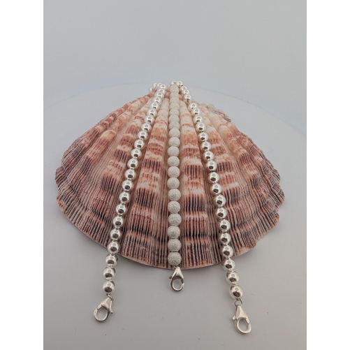 Sterling Silver Bead Bracelet