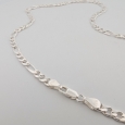 Men's Sterling Silver 6 mm Figaro Chain Men's Sterling Silver 6 mm Figaro Chain