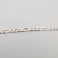 Men's Sterling Silver 6 mm Figaro Chain Men's Sterling Silver 6 mm Figaro Chain