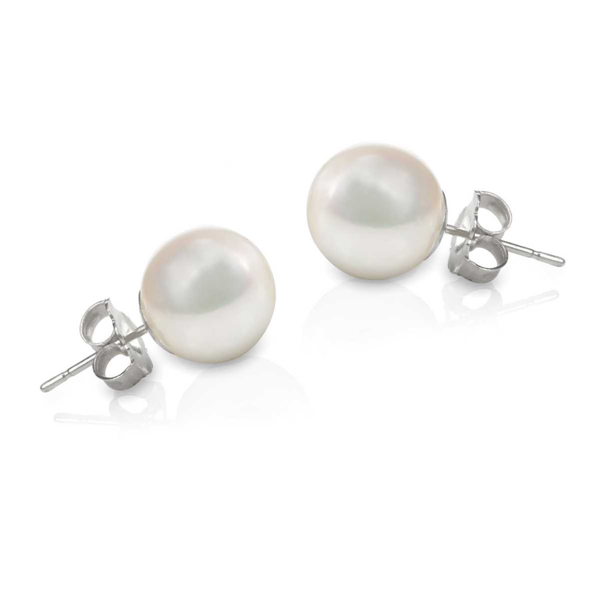 Pearl and Silver Earrings - | Mali's Canadian Jewelry  Mali's  2  Metal Part: Sterling Silver  - Mali's sterling silver Cultured