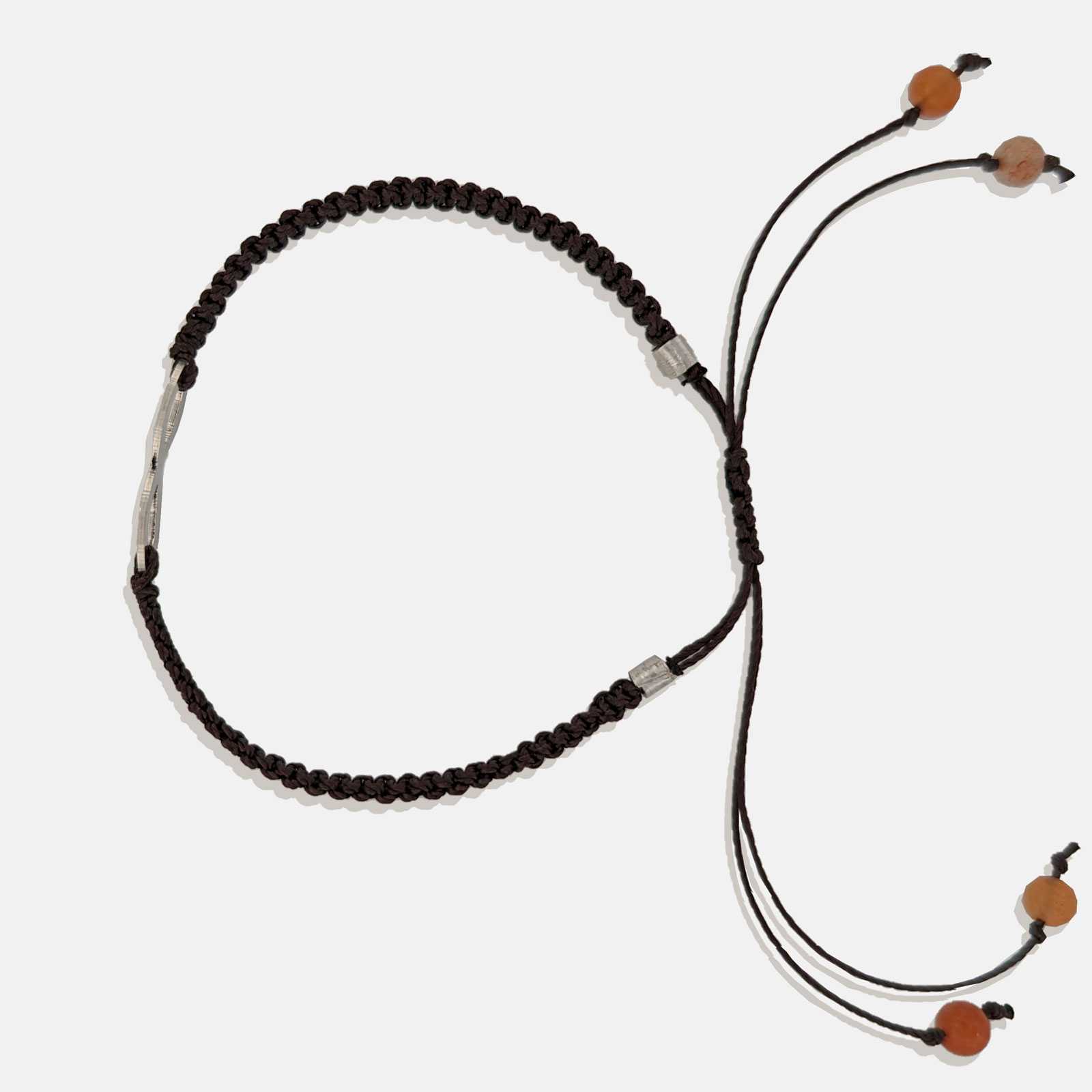 Infinity Silver macrame bracelet - | Mali's Canadian Handmade Jewelry 4 equal payments with Klarna
-----------------------------