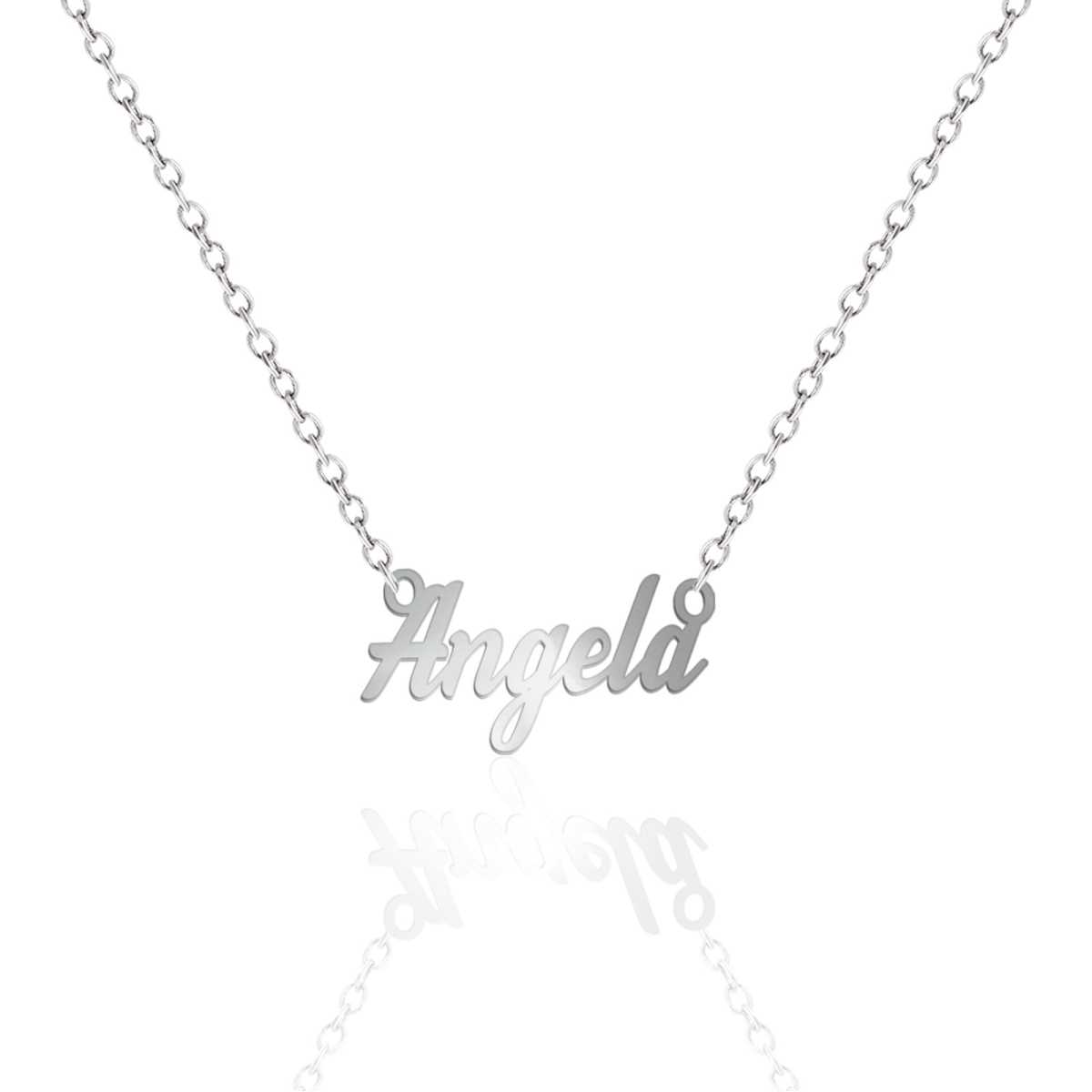 Personalized Name Necklace - | Mali's Canadian Jewelry Mali's 1 Metal Part: Gold Vermeil - Personalized Name Necklace - | Mali's